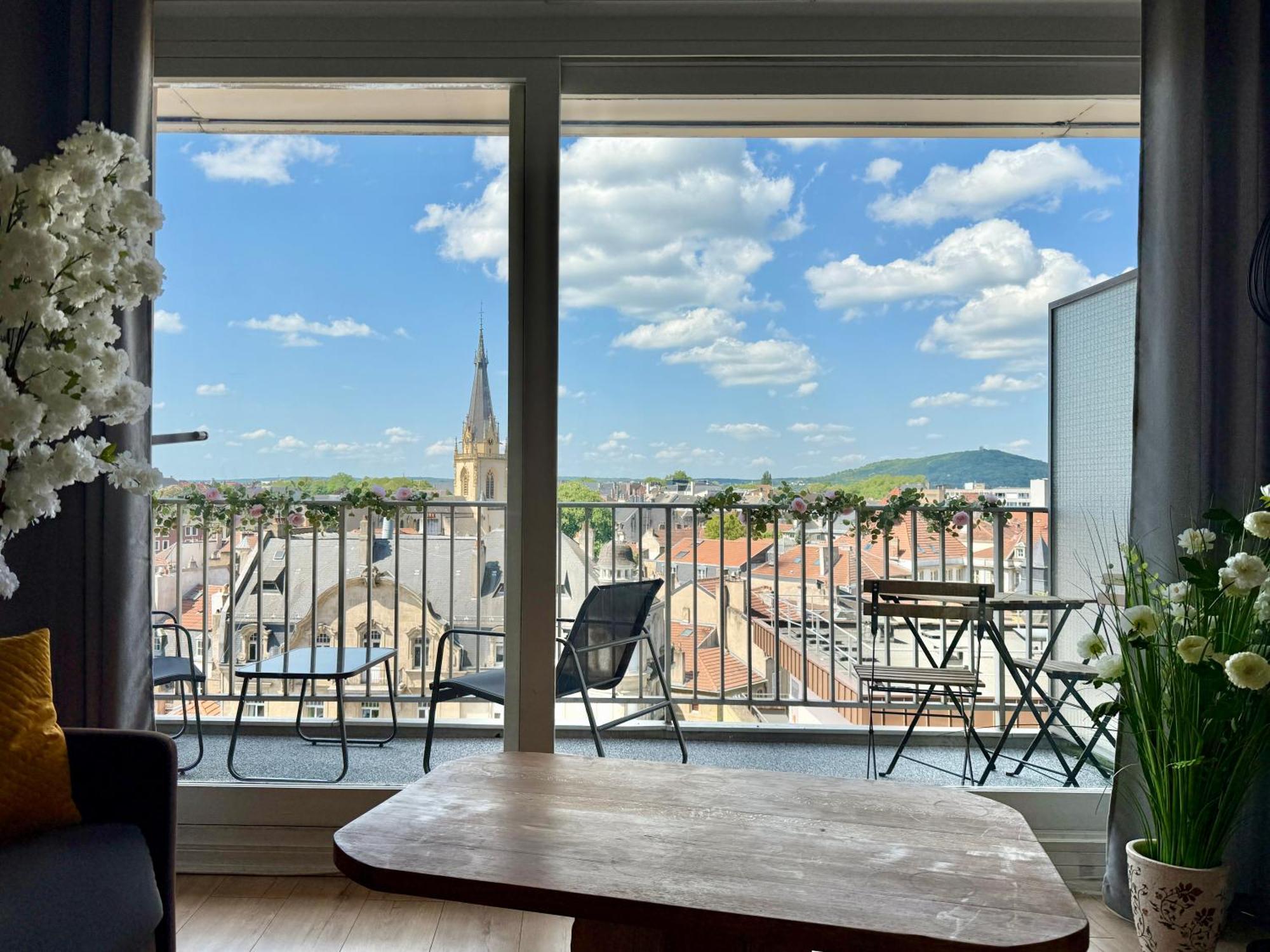 Ferienwohnung La Terrasse Du Coislin Metz Exterior foto